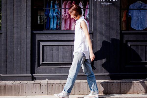 フランク ＆ アイリーンより千駄ヶ谷の旗艦店2周年記念シャツ - ノースリーブやオックスフォードなど