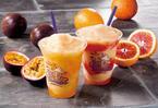 「コーヒービーン&ティーリーフ」の初夏限定フローズンドリンク - パッションフルーツとオレンジ