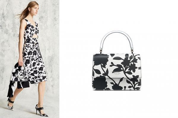 マイケル・コース16年プレフォールの新作バッグ - 透明バングルのハンドバッグや花柄パンプスも