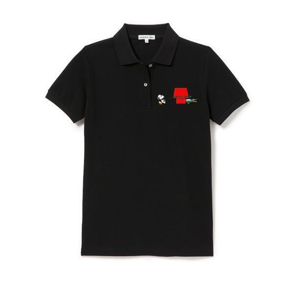 ラコステ×ピーナッツ、ポロシャツの上でスヌーピー達がワニと暴れ回る - 日本限定で発売