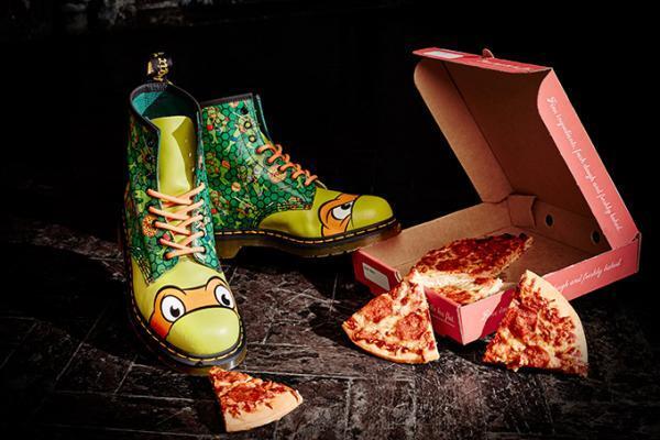 ドクターマーチン、ミュータント・ニンジャ・タートルズとコラボブーツ