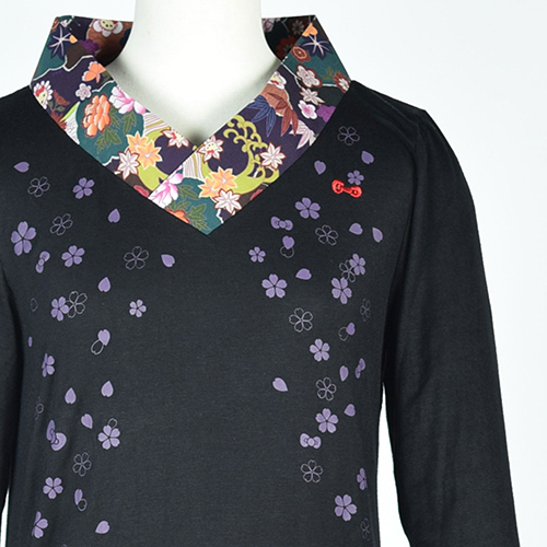 「gouk×ハローキティ」赤いリボン付きバッグやキティの隠れた和風カットソーなど