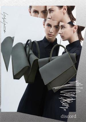 ディスコード ヨウジヤマモトから、二つで一つの“不協和音バッグ”など新作 - 伊勢丹新宿で先行発売