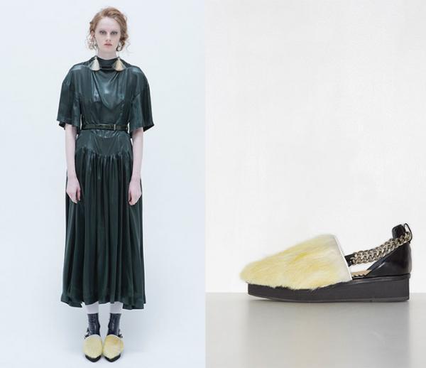 トーガ プルラ16年秋冬のシューズ - ファー付きフラットシューズからレースアップブーツまで