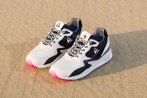 ルコック スポルティフ×ハワイ発サーフブランドのコラボスニーカー、ソールからココナッツの香り