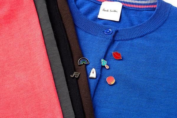 ポール・スミス、ボタンをカスタマイズするカーディガン - リップやゴーストなど全6種から