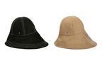 マッキントッシュ×メゾン ミッシェル、ユニセックスの帽子3型 - ゴム引きコットンで完全防水に