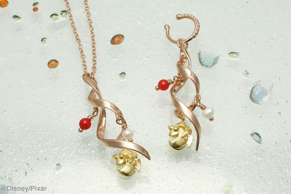 映画『ファインディング・ドリー』×ジャム ホーム メイド、‟ドリー”型のネックレス＆イヤーカフ