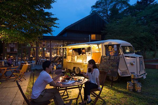 「軽井沢高原ビール 星空ビアテラス」よなよなリアルエールや特別醸造ビールなど