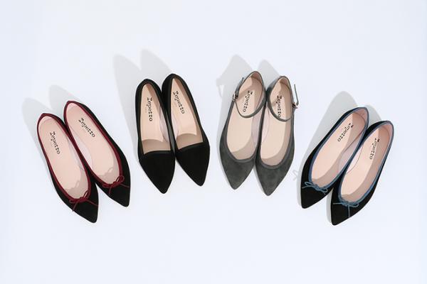 レペットの日本限定16年秋冬シューズ - スエード素材とバイカラーのフラットモデルなど