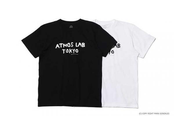 マーク ゴンザレス×アトモス ラボのTシャツ、スケーター写真のプリントや“エンジェル”のワッペン