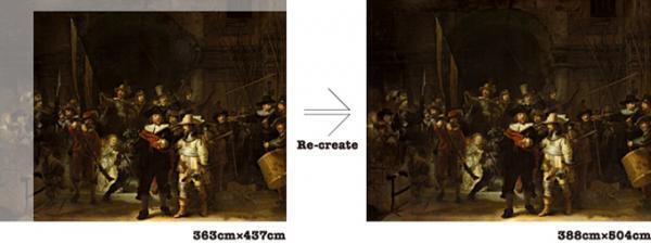 「レンブラント リ・クリエイト展 2016」横浜・そごう美術館で - 最新技術で蘇る17世紀当時の美