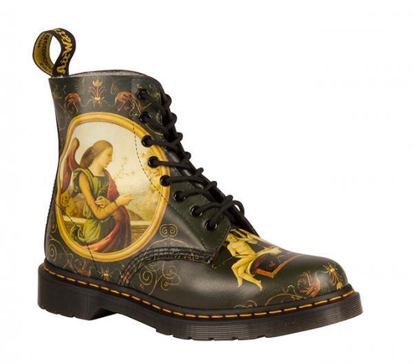 ドクターマーチン16年秋冬の新作シューズ - 絵画『受胎告知』や大理石の質感をモチーフに