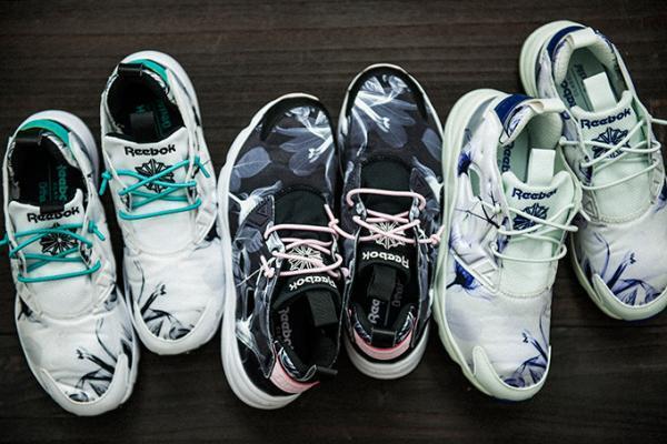 リーボックのスニーカー「フューリーライト」から、花柄やレザーコンビなど新作モデル