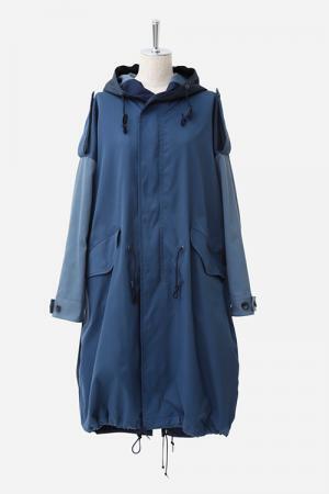 ビューティフルピープルからパッチワークアウターの新色、青山店限定ネイビーを発売