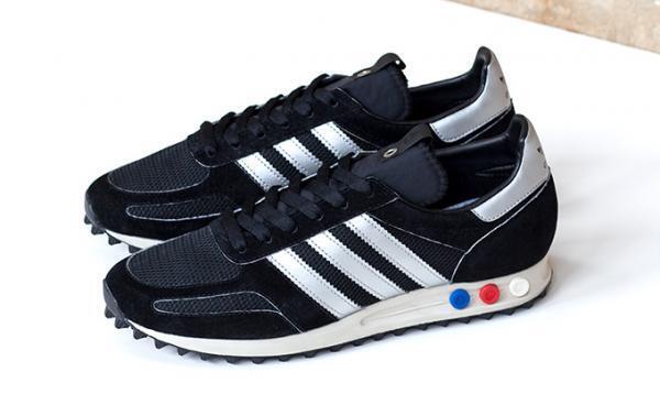 アディダス コンソーシアム、ドイツ製スニーカー「LA Trainer」を復刻 - メタリックの三本線