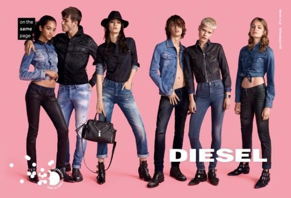 ディーゼル 2016年秋冬ビジュアル公開 - 松岡モナが登場、ファッションカルチャーの解読