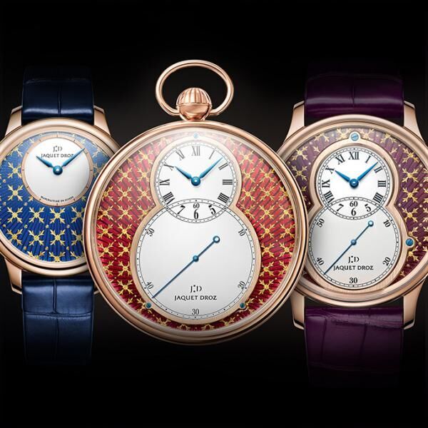 ジャケ・ドローから新作、世界限定8本のパイヨン装飾時計