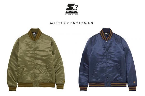 ミスター・ジェントルマン×スターター・ブラックレーベルのコラボ・アワードジャケット発売