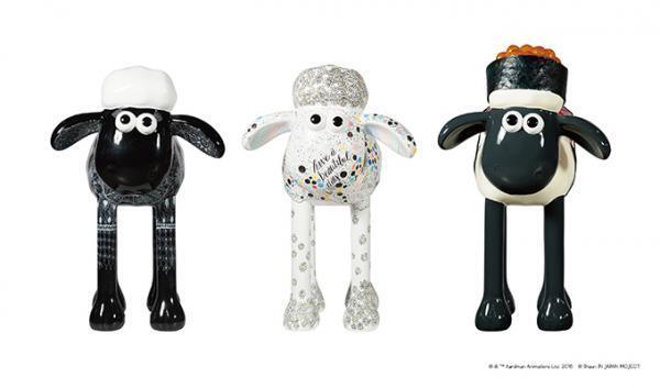 ひつじのショーンのオブジェ30体が二子玉川に！エヴァやハローキティモデルも