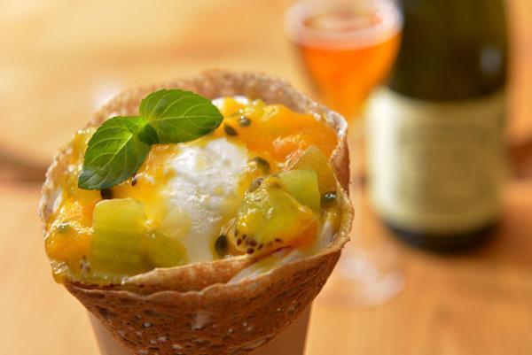 恵比寿ガレットスタンドよりグルテンフリーのアイス入りガレット発売