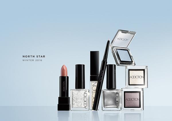 アディクション 16年冬コレクション - 北欧の冬を表現した、アイシーカラーのアイシャドウやネイル