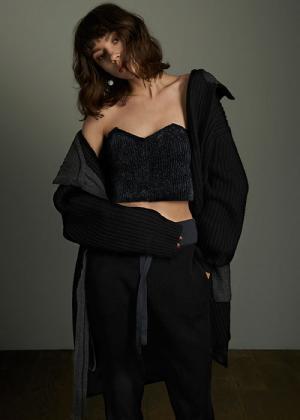 TAN 2016年秋冬新作ニットウェア - ビスチェやフリンジ付きワイドパンツ