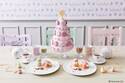 Q-pot CAFE.4周年、パステルカラーのマカロンを主役にした限定スイーツ