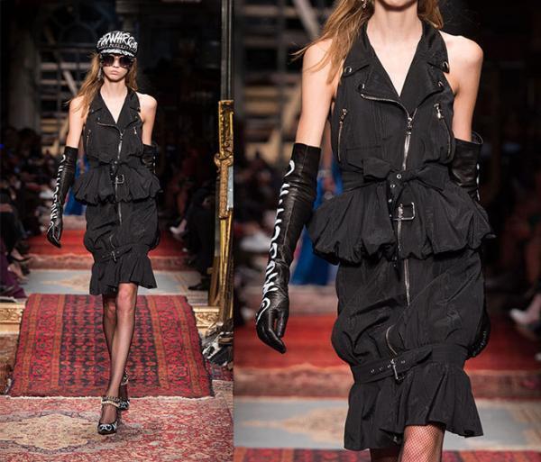 モスキーノ16年秋冬ウェア - テディベア ドレスやバイカージャケット風トップス