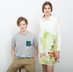 チェブラーシカとグラニフがコラボ - 原作挿絵を水彩で表現したTシャツやカーディガン