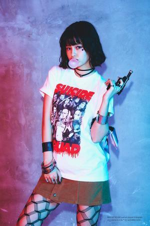 X-girlと映画『スーサイド・スクワッド』がコラボ- ジョーカーをモチーフにしたTシャツなど