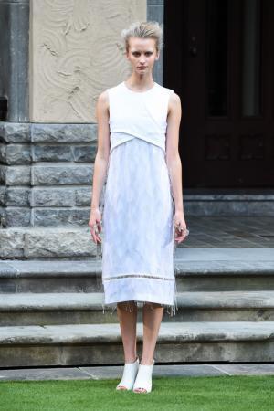 ハナエモリ マニュスクリ 2017年春夏コレクション - 江戸切子をまねて透明感と色を魅せる