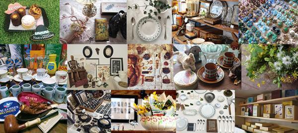 「パリの蚤の市」代々木VILLAGEで開催 - アンティーク雑貨やお花、お菓子など