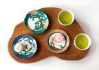 ムーミンが九谷焼の小皿に、五彩を活かした日本画のようなデザイン - アマブロより発売