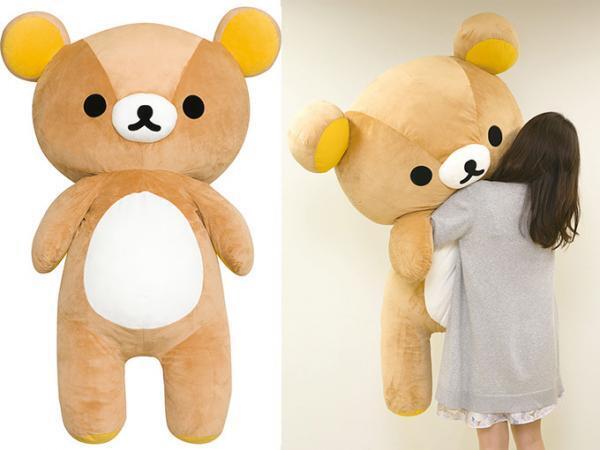身長130cm、超特大のリラックマぬいぐるみが発売