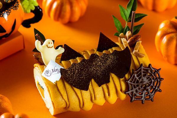 モンシェール ハロウィン限定のロールケーキ、ハローキティやマイメロディも