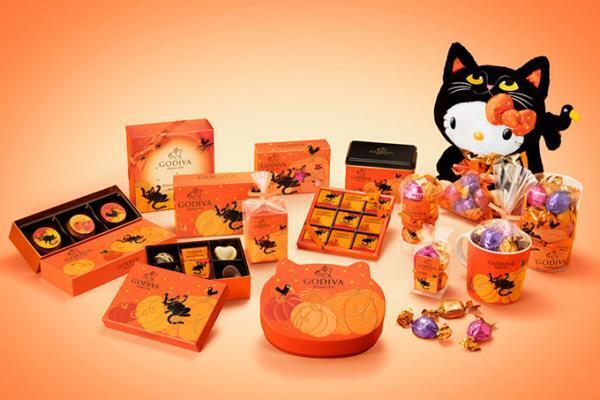 ゴディバのハロウィン限定チョコレート - ハローキティの限定パッケージも登場