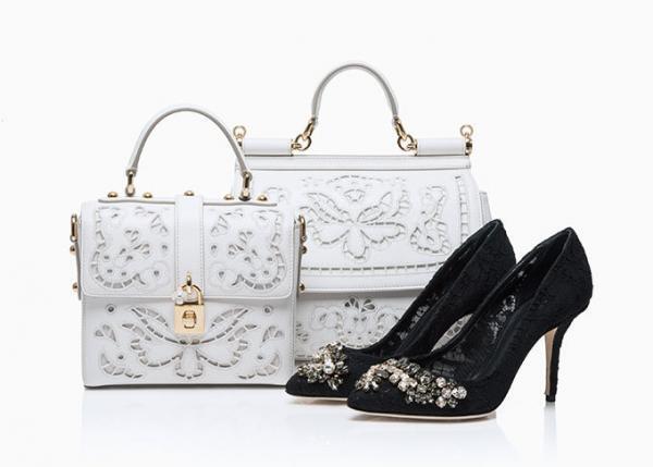 ドルチェ＆ガッバーナ日本限定レースバッグ＆シューズ、伊勢丹新宿で先行発売