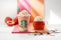 スターバックスの季節限定「ネクタリン ピーチ クリーム」 フラペチーノとティーで新発売