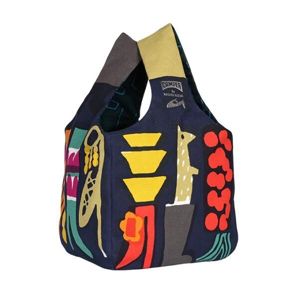 カンペール×テキスタイルデザイナー・鈴木マサル、シューズと動物モチーフのカラフルなバッグ