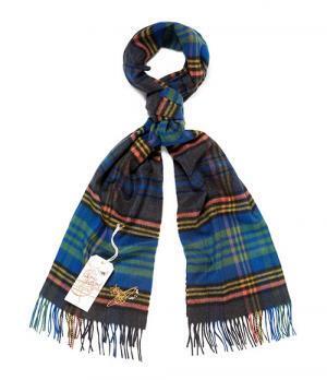 ヴィヴィアン･ウエストウッド、英国王室御用達ジョンストンズとのコラボストール&大判スカーフ