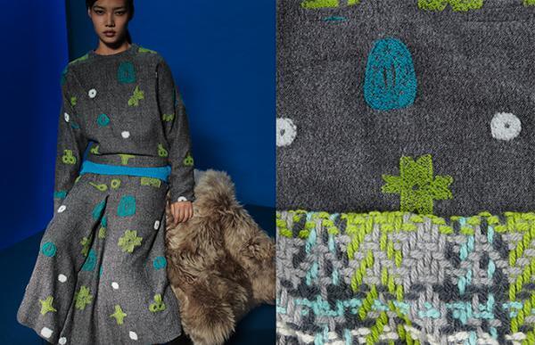 HaaT 16年秋冬コレクションの10月新作 - 北欧の伝統柄を取り入れたコートや羽織り