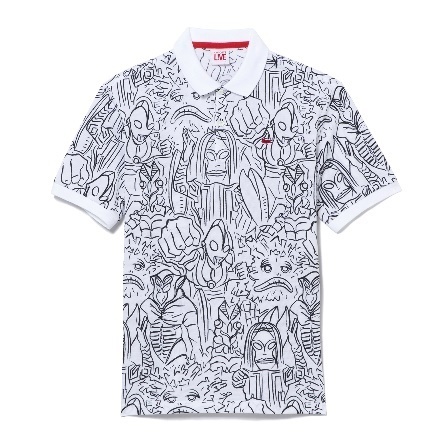 ウルトラマン×ラコステ ライブ、ウルトラマンや怪獣たちがポロシャツに登場