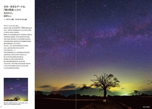 “読むプラネタリウム”写真集『夜空と星の物語 日本の伝説編』発売 - 星空とその伝説を紹介