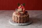 グラッシェルのクリスマス限定アイスケーキ、ツリーをイメージしたピスタチオケーキなど