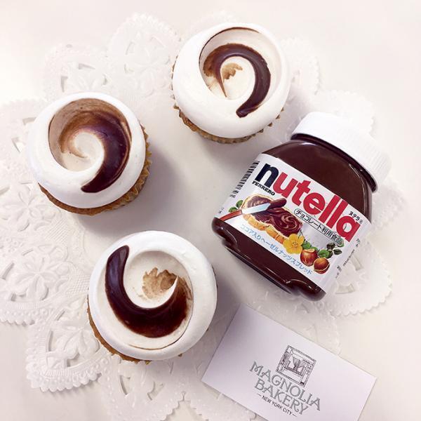 NY発マグノリアベーカリー×ヌテラ、日本限定「ヌテラカップケーキ」を発売