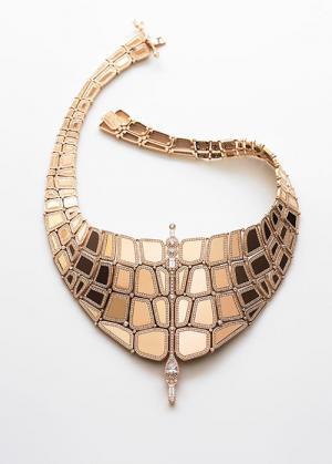 エルメス、ゴールドジュエリーを集めた「エクラン･ドール」を銀座で