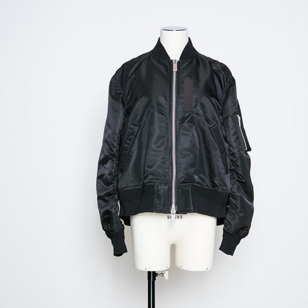 sacaiの新作カプセルコレクション - ミリタリー+フェミニンなスカートやシャツ、MA-1など