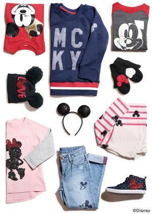 ギャップ、ディズニーの限定カプセルコレクション発売 - 第一弾はミッキー&ミニーの溢れる“LOVE”