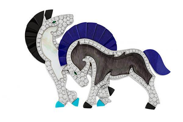 ヴァン クリーフ＆アーペル新作ハイジュエリーコレクション銀座本店で一般公開、動物のつがいをモチーフに